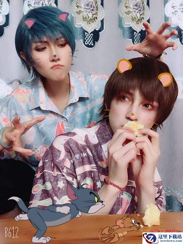 《猫和老鼠》联合B612咔叽 定制贴纸拍照赢专属道具！