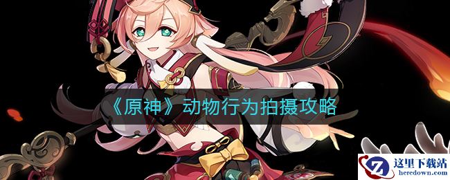 《原神》动物行为拍摄攻略