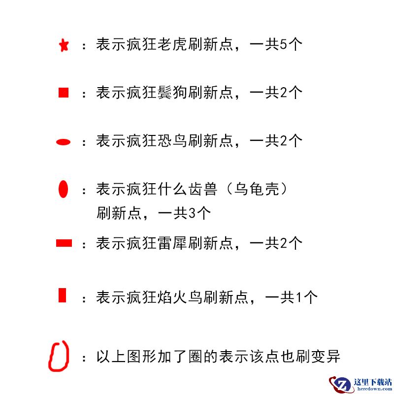 《我的起源》旧日平原疯狂、变异宠物刷新点