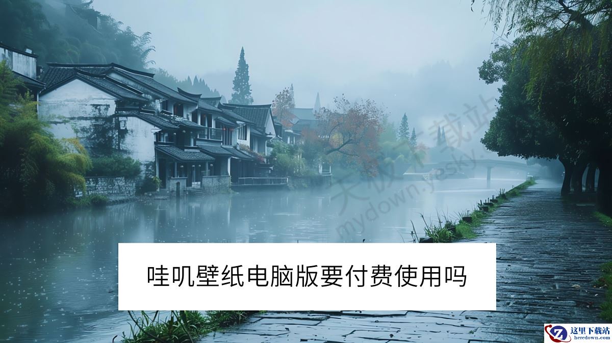 哇叽壁纸电脑版要付费使用吗