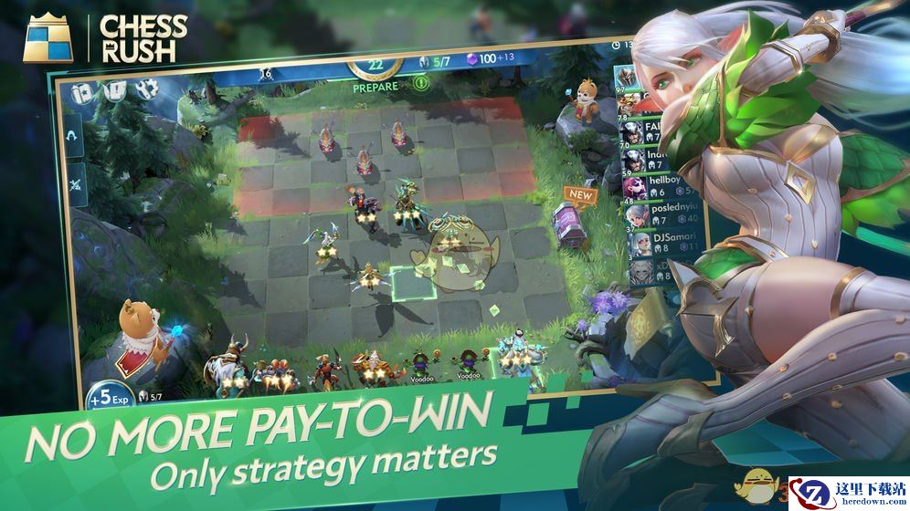 《Chess Rush》获得高等级英雄方法分享