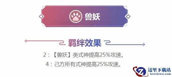 《阴阳师智走棋》兽妖羁绊效果及兽妖式神介绍