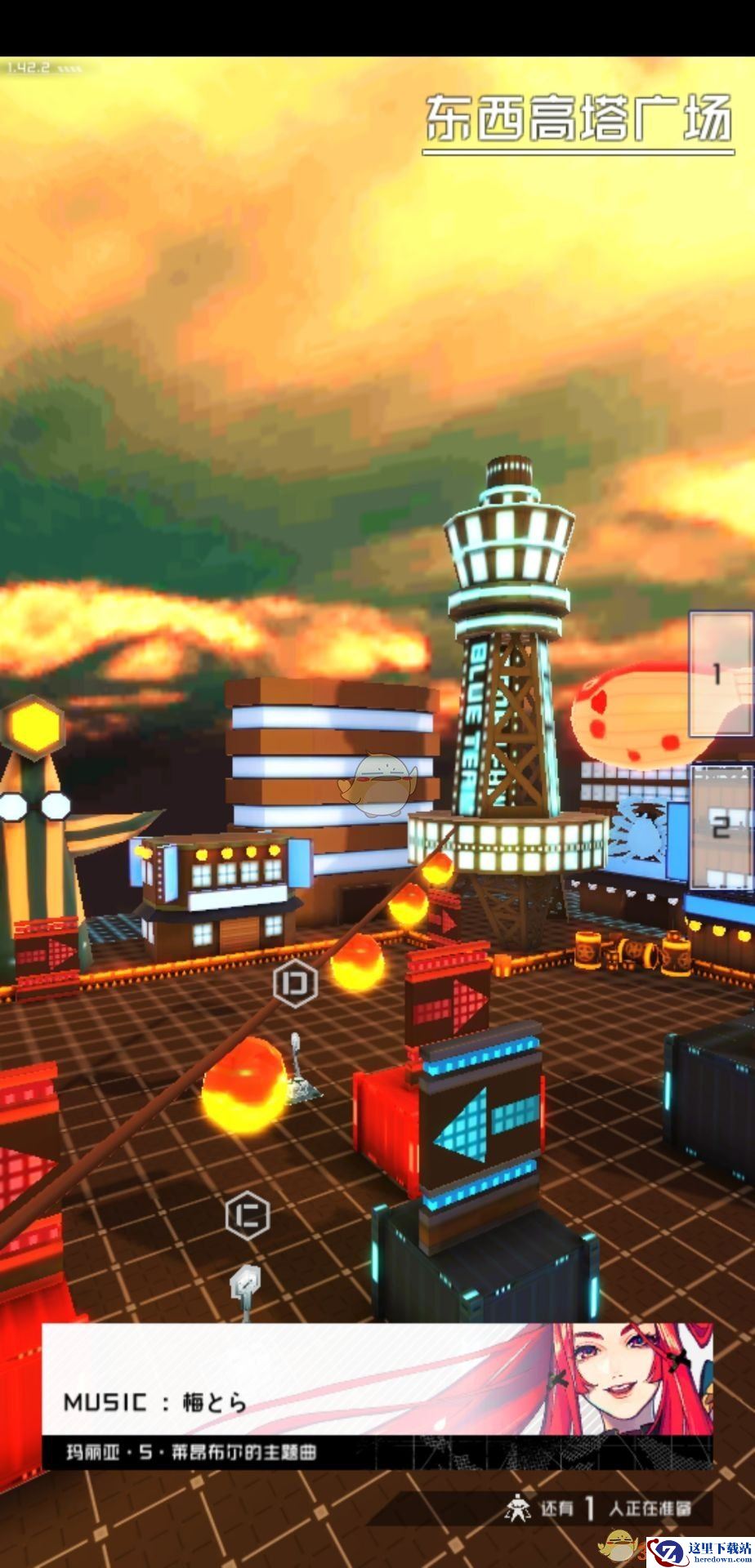 《#COMPASS 战斗天赋解析系统》东西高塔广场攻略心得分享