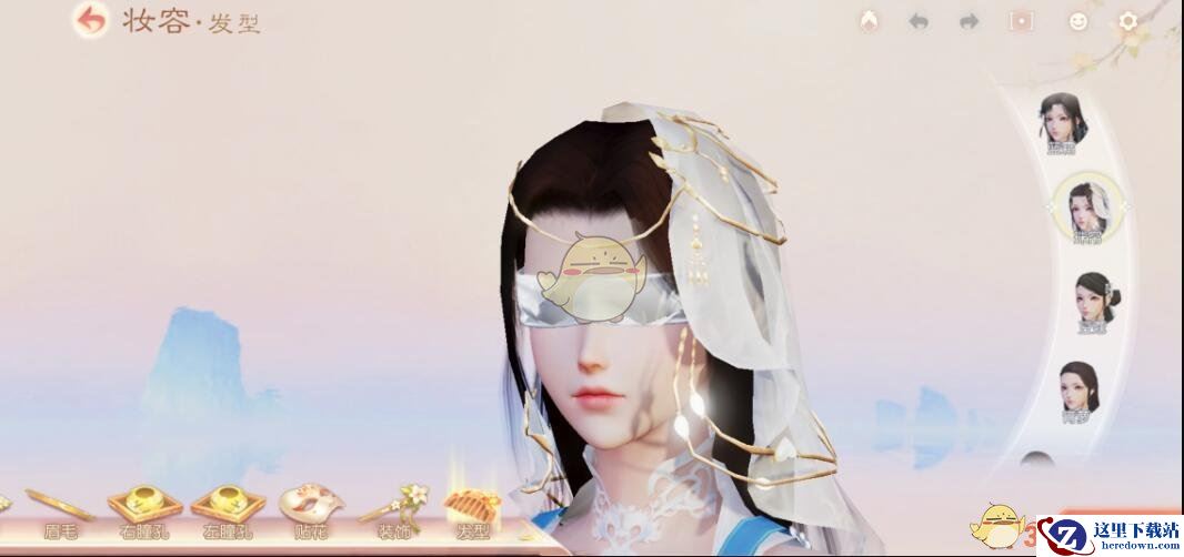 《花与剑》捏脸数据怎么导入 蒙眼女侠捏脸数据分享