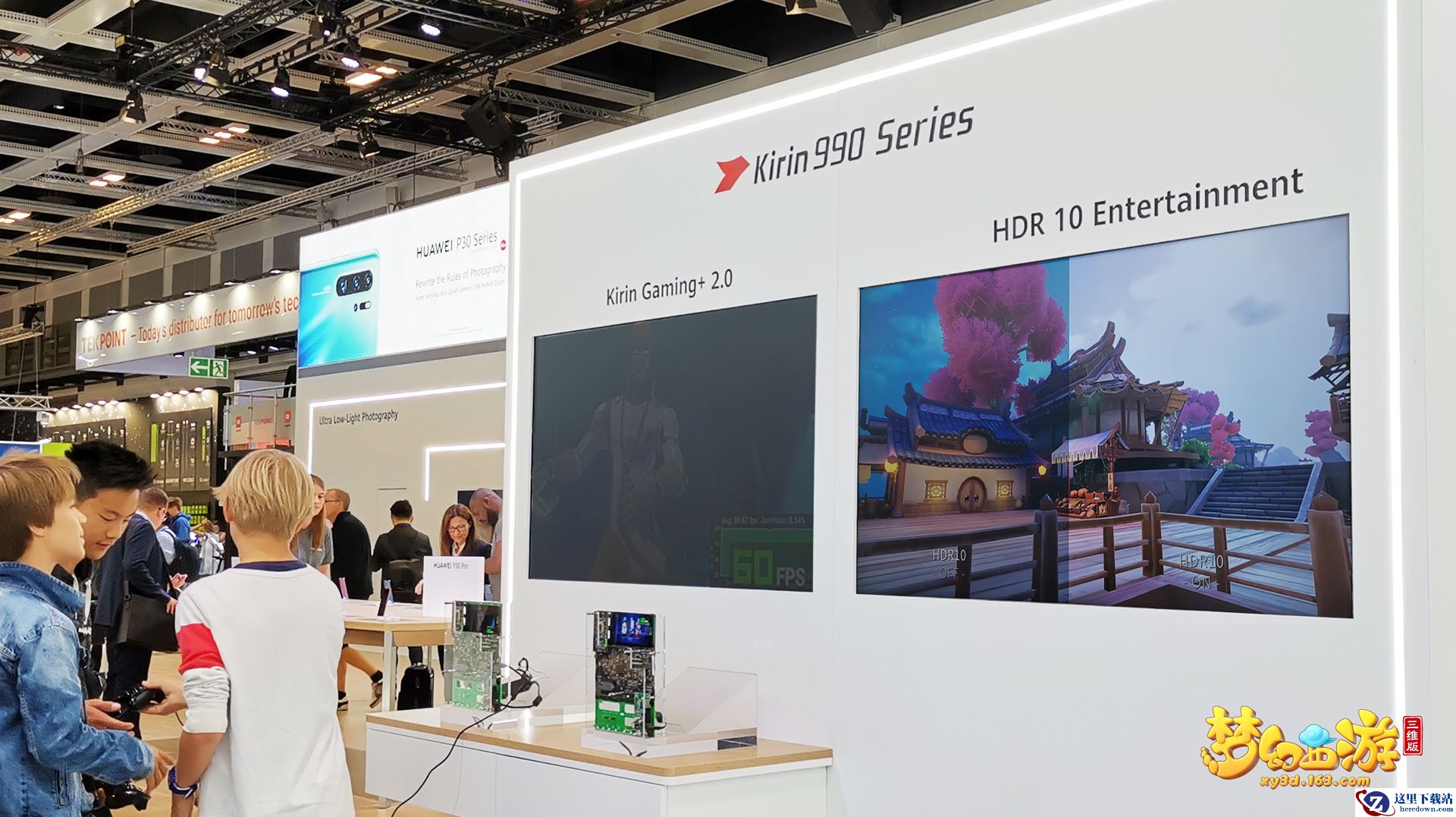 惊艳柏林！《梦幻西游三维版》先锋体验华为麒麟HDR10极致之美