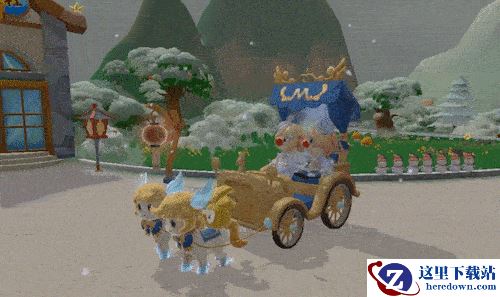 《摩尔庄园》情人节装扮上线！庄园史上第一辆双人载具诞生！？