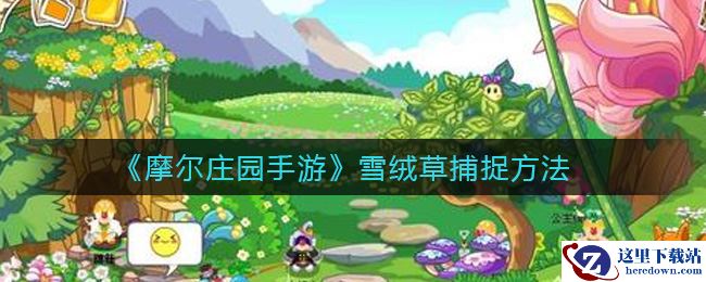 《摩尔庄园手游》雪绒草捕捉方法