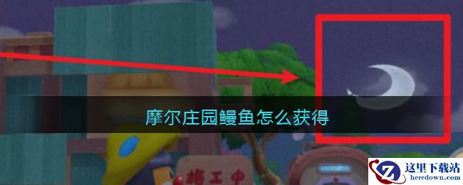 摩尔庄园鳗鱼怎么获得