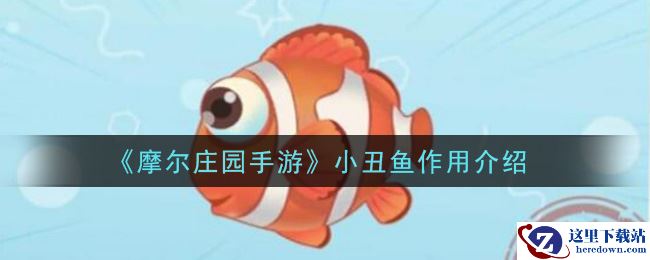 《摩尔庄园手游》小丑鱼作用介绍