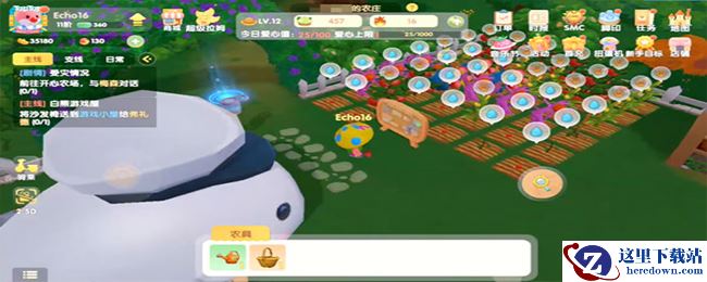 摩尔庄园手游爱心值有什么用