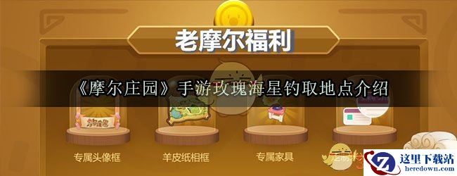 《摩尔庄园》手游玫瑰海星钓取地点介绍